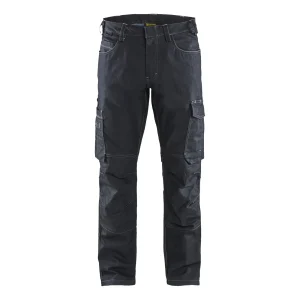 BLAKLADER 14391141 | Service trousers Denim stretch Work Trousers Men - CORDURA® fabric