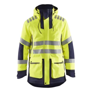 BLAKLADER 44691921 Hi Vis Parka Evolution Parka Work Jacket MEN - Waterproof