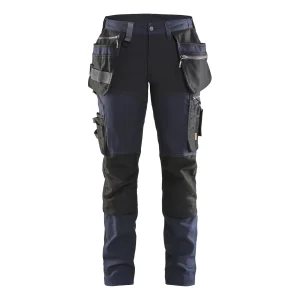 BLAKLADER 71151343 Women's craftsman trousers with Stretch Work Trousers Women - canvas fabric