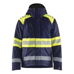 BLAKLADER 44801977 Hi Vis Winter Jacket Work Jacket MEN - Waterproof