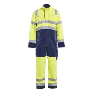 BLAKLADER 63731804 Hi Vis overall Work Overall Men - 85% Polyester Fabric