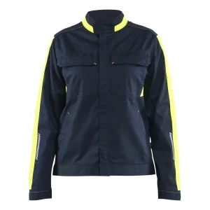 BLAKLADER 44431832 Women’s Industry Jacket Stretch Hi Vis Reflective Work Jacket WOMEN - Stretch