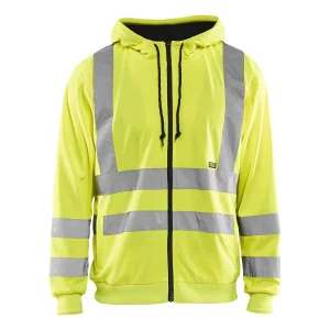 BLAKLADER 33461974 Hi Vis Reflective Hoodie Work Sweatshirt MEN - 100% Polyester