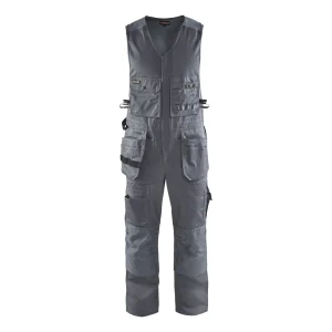 BLAKLADER 26521860 Sleeveless Overalls Work Overall Men - twill fabric