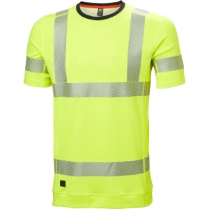 HELLY HANSEN ICU LIFA ACTIVE T-SHIRT 75113 Hi Vis Reflective Short Sleeve Work T Shirt MEN - UPF 40+