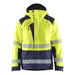 BLAKLADER 44551987 Hi Vis Winter Jacket Work Jacket MEN - Waterproof