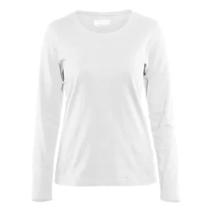 BLAKLADER 33011032 Women's Long Sleeved T Shirt Long Sleeve Work T-Shirt WOMEN - 100% Cotton