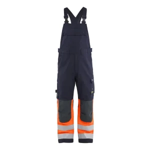 BLAKLADER 28881524 2888 Hi Vis Reflective Work Overall Dungarees MEN - Flame Retardant