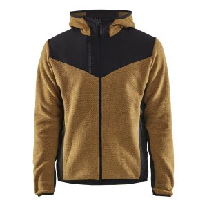 BLAKLADER 59402536 Knitted Jacket with Softshell Work Jacket MEN - Stretch Fabric