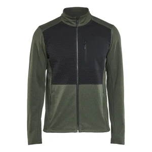 BLAKLADER 35482533 Sweatshirt Full Zip Work Sweatshirt MEN - Pique Fleece