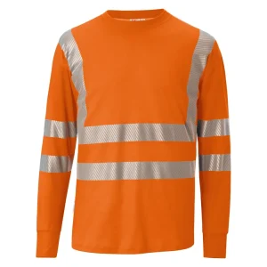 Kübler PSA HIGH VIS SHIRTS Long Sleeve Work Tee Men 51458205 - UV Protection 40+