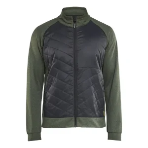 BLAKLADER 34182533 Hybrid Sweatshirt Work Jacket MEN - Quilted Front