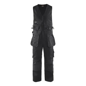 BLAKLADER 26501860 Sleeveless Overalls Work Overall Men - twill fabric