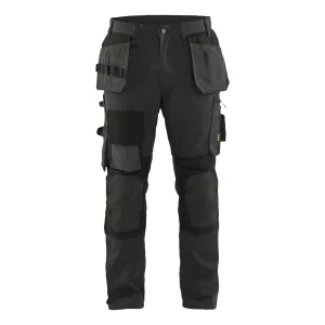 BLAKLADER 15541860 Craftsman trousers with stretch Work Trousers Men - twill fabric