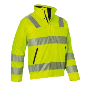 Kübler PSA REFLECTIQ Weather Protection Work Jacket Men 19778228 - High Visibility