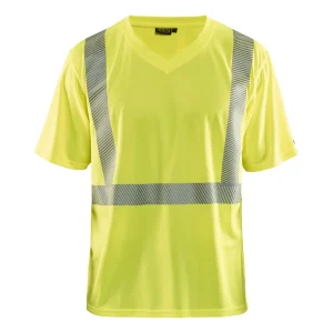 BLAKLADER 33861013 Hi Vis UV protected T shirt Short Sleeve Work T-Shirt MEN - 100% Polyester