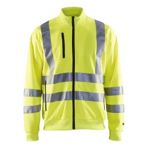 BLAKLADER 33581974 Hi Vis Reflective Work Sweatshirt MEN - 100% Polyester