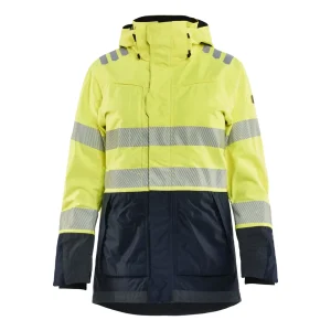 BLAKLADER 44491532 Women’s Multinorm Shell Jacket Hi Vis Reflective Shell Work Jacket WOMEN - Waterproof