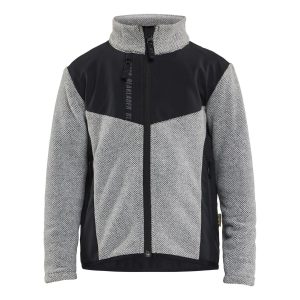 BLAKLADER 52072536 Children’s Knitted Fleece Jumper Work Jacket MEN - Stretch