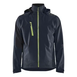 BLAKLADER 47492513 Softshell Jacket Hi Vis Reflective Softshell Work Jacket MEN - Waterproof