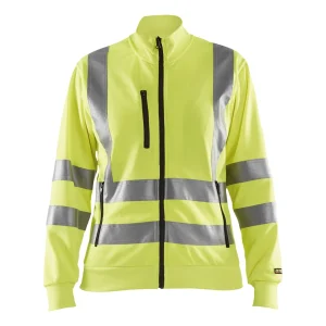 BLAKLADER 33081974 Hi Vis Reflective Work Sweatshirt WOMEN - 100% Polyester