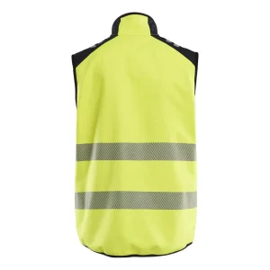 BLAKLADER 38491560 MULTINORM SOFTSHELL VEST Hi Vis Reflective Work Softshell Vest MEN - Flame Resistant