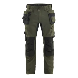 BLAKLADER 17501832 | Craftsman trousers with stretch Work Trousers Men - twill fabric