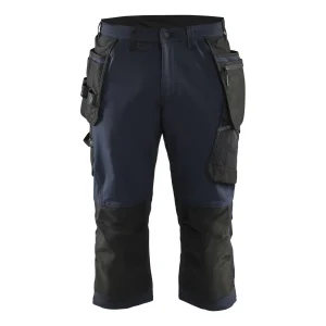 BLAKLADER 15211645 Craftsman Pirate trousers 4 way stretch Work Pirate Bermuda Men - double weave