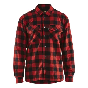 BLAKLADER 32251131 LINED FLANNEL SHIRT Long Sleeve Work Shirt MEN - 100% Cotton