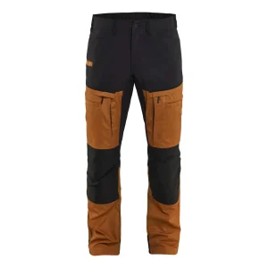 BLAKLADER 14561845 SERVICE TROUSERS WITH STRETCH Work Trousers MEN - 65% Polyester 35% Cotton