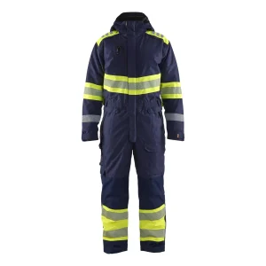 BLAKLADER 67201977 Hi Vis Winter Overall Work Overall Men - Waterproof