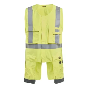 BLAKLADER 30891512 MULTINORM INHERENT WAISTCOAT Hi Vis Reflective Work Waistcoat MEN - Flame Retardant