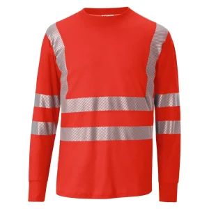 Kübler PSA HIGH VIS SHIRTS REFLECTIQ Long Sleeve Work T-Shirt Men 50458227 - High Visibility