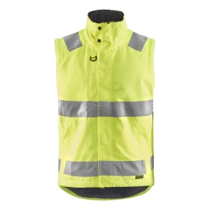 BLAKLADER 38701900 Hi Vis waistcoat Hi Vis Reflective Work Waistcoat MEN - Pile Lining