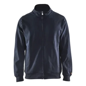 BLAKLADER 33491048 Sweatshirt Full Zip Work Sweatshirt MEN - Brushed Inside