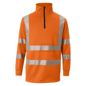 Kübler PSA HIGH VIS SHIRTS Zip Work Sweatshirt Men 50468344 - High Visibility
