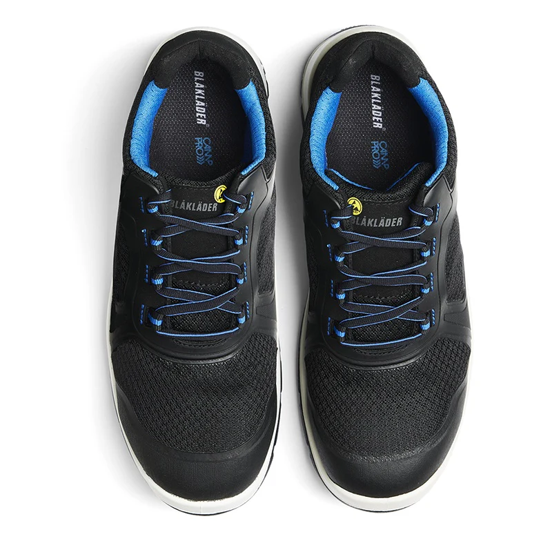 BLAKLADER 24320000 RETRO Safety Shoe S1P MEN Work Shoe - Steel Toe & Textile Upper - immagine 4